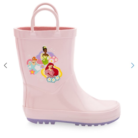 Disney Pink Princess Rain Boots - Picture 2 of 7